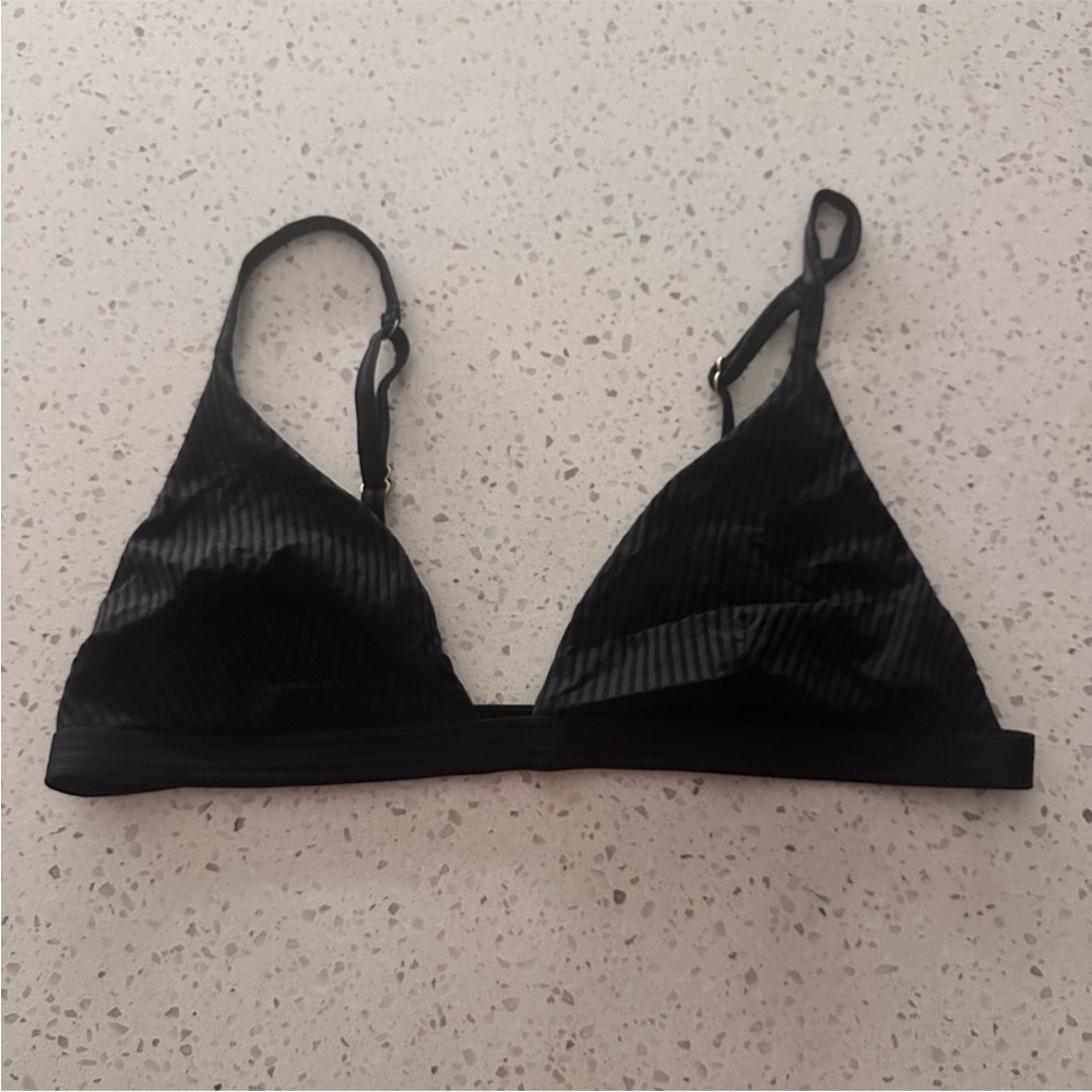 Vitamin A Black Triangle Bralette